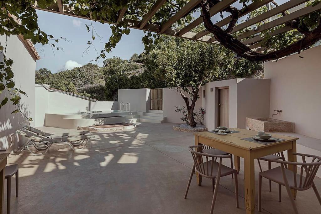 Вілла Lotusland, A Relaxing House At Amari Rethymno Agia Fotini  Екстер'єр фото